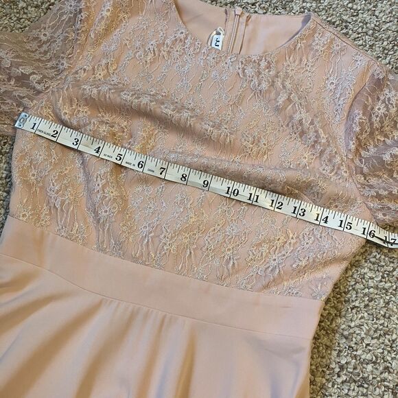 NWT JJs House Womens Dress Size S Pink Feminine Romantic Ballerina Lace - Picture 7 of 9